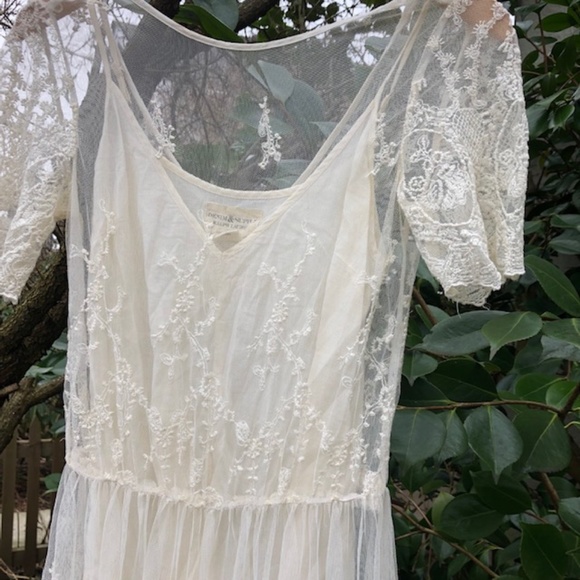 DENIM & SUPPLY Ralph Lauren Floral Lace Maxi Dress size XS - Picture 9 of 16